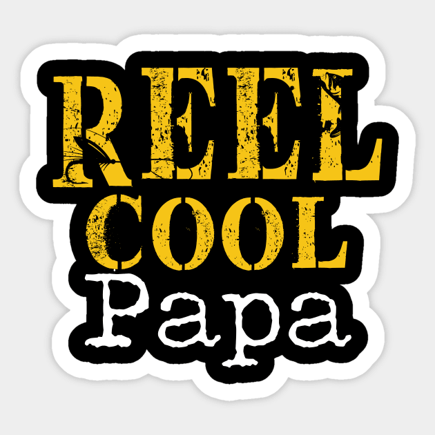 Fishing Papa Sticker by aaltadel